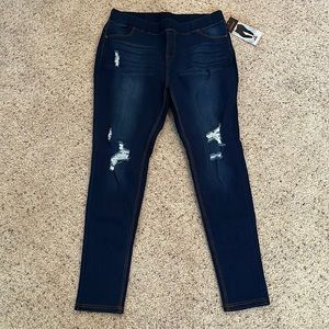 JVINI Pull On Jeggings